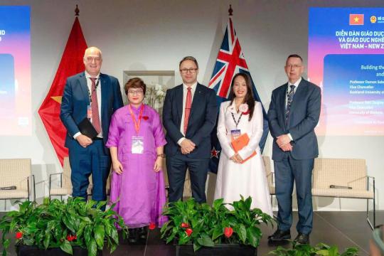 Vietnamobile tham gia thảo luận về hợp tác giáo dục và phát triển kỹ năng Việt Nam – New Zealand
