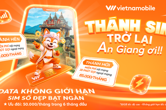 AN GIANG ƠI! THÁNH SIM TRỞ LẠI - Săn vàng mỗi tuần cùng Vietnamobile