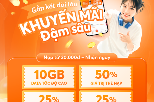 GẮN KẾT DÀI LÂU – KHUYẾN MÃI ĐẬM SÂU