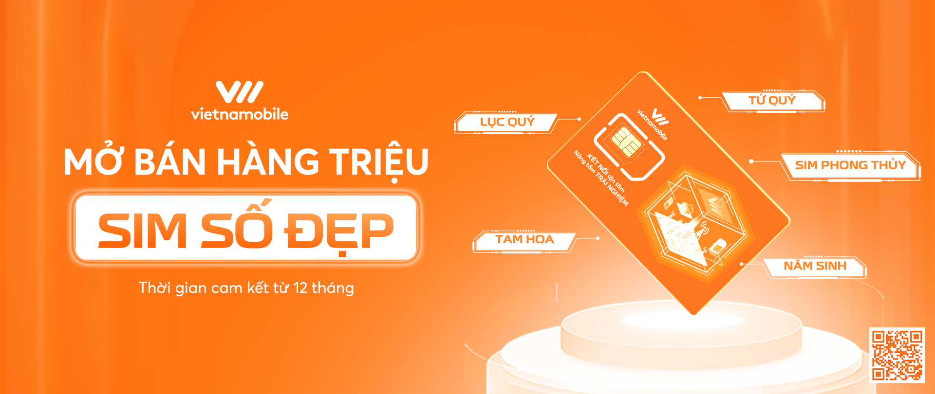 Vietnamobile mở bán hàng triệu sim số đẹp