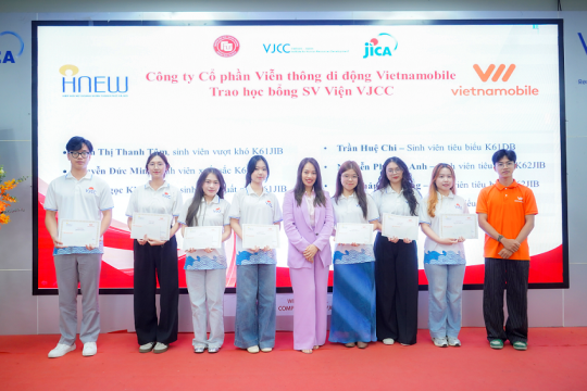 Vietnamobile Trao Tặng Học Bổng Cho Sinh Viên VJCC: Tiếp Sức Những Tài Năng Bản Lĩnh