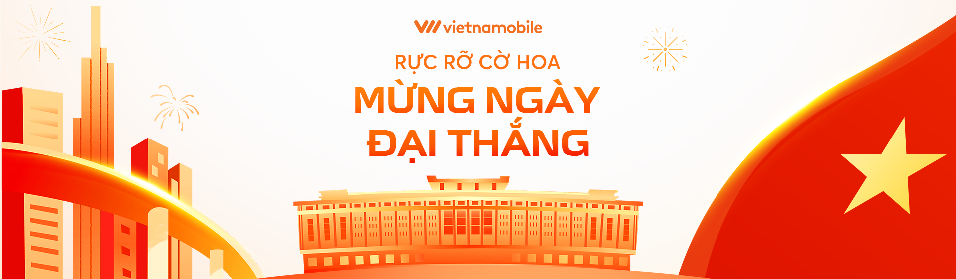 Rực rỡ cờ hoa, đón ngày đại thắng