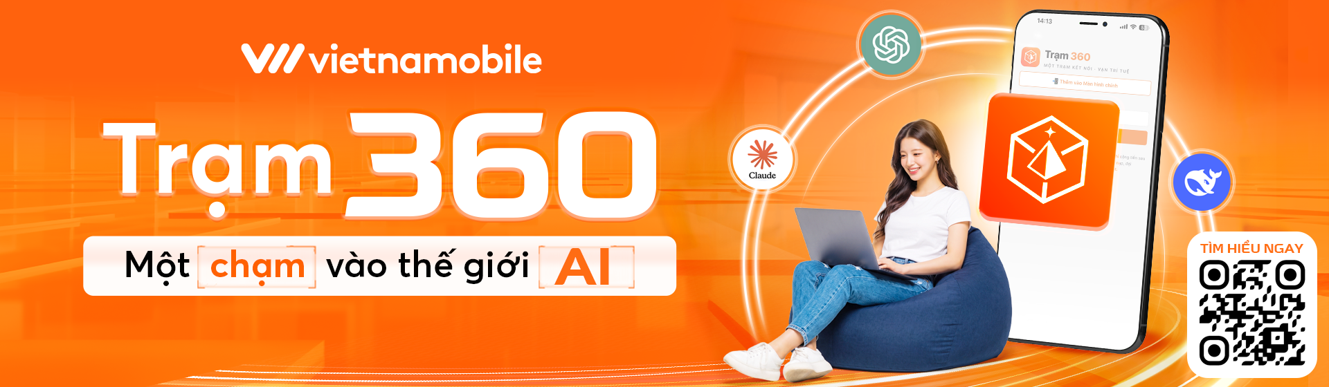 Vietnamobile ra mắt Trạm 360 AI